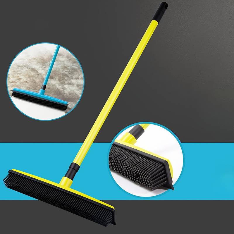 Raxiva-balai telescopique silicone nettoyage tapis