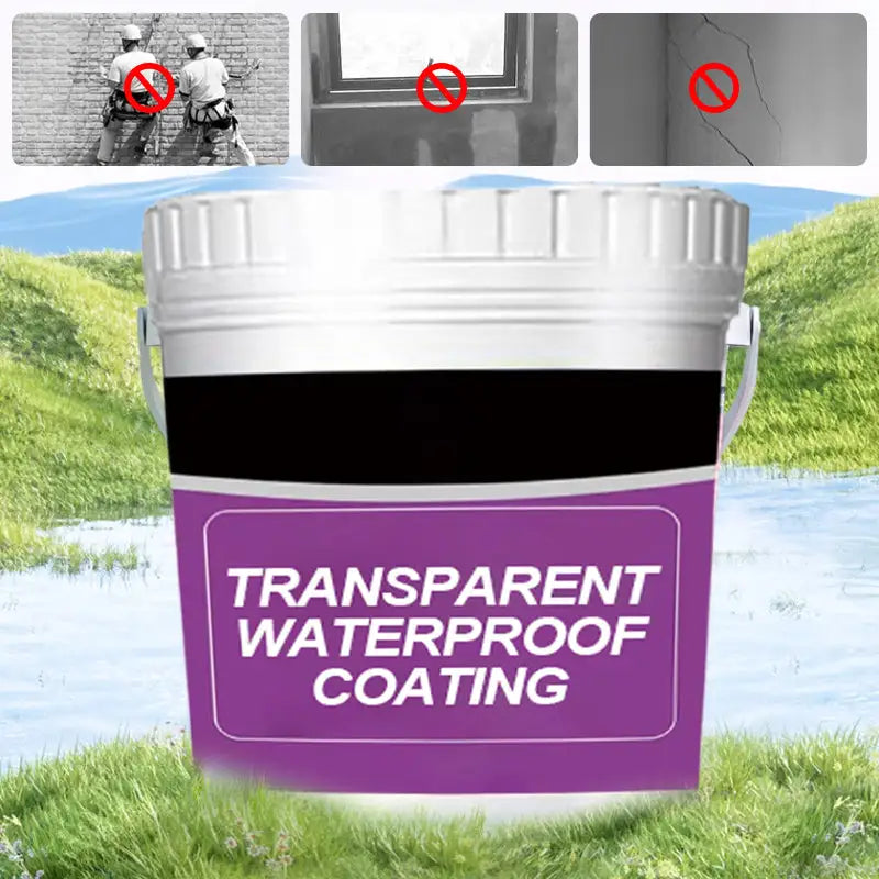 Raxiva-300g transparent waterproof adhesive exterior walls leak proof coating bathroom floor crack sealing mold proof