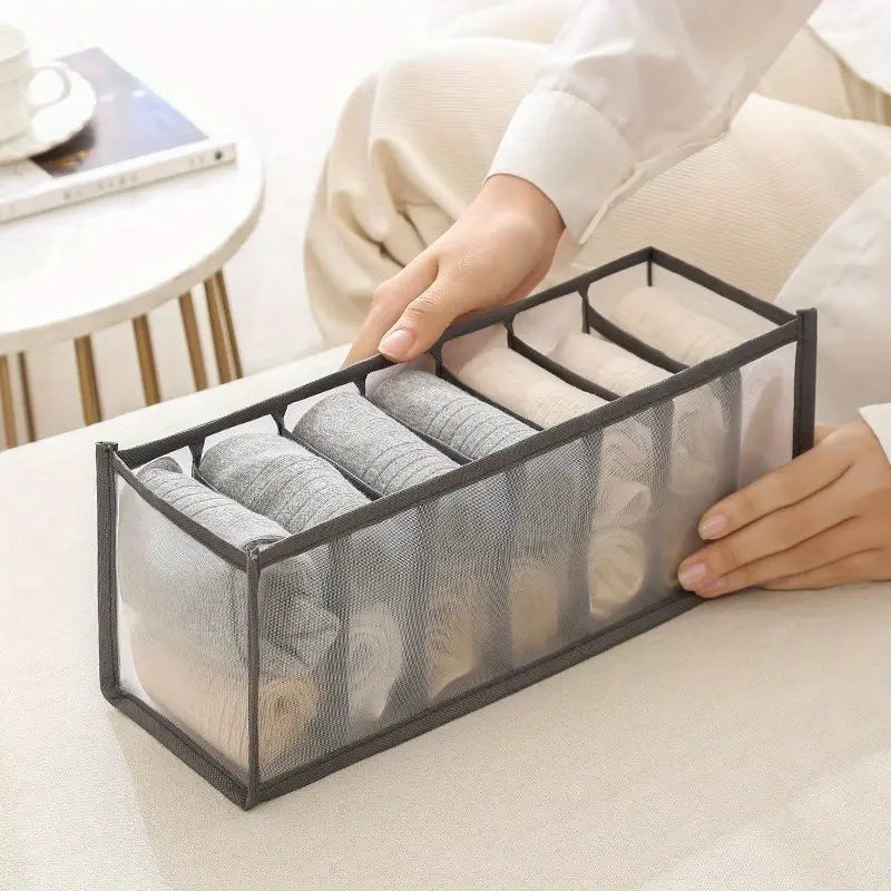 Raxiva-sousobox panier organisateur pliable sous vetements 3 pcs