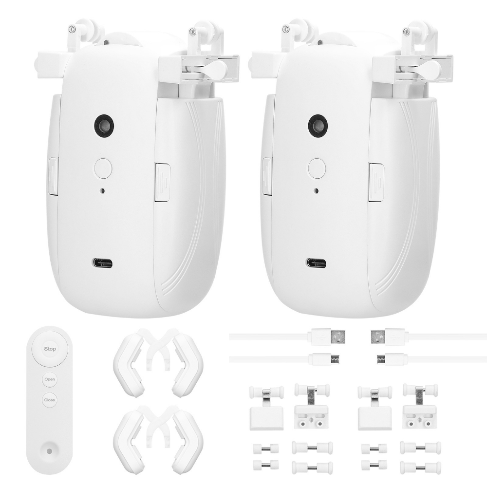 Raxiva-automatic robot curtain opener with remote