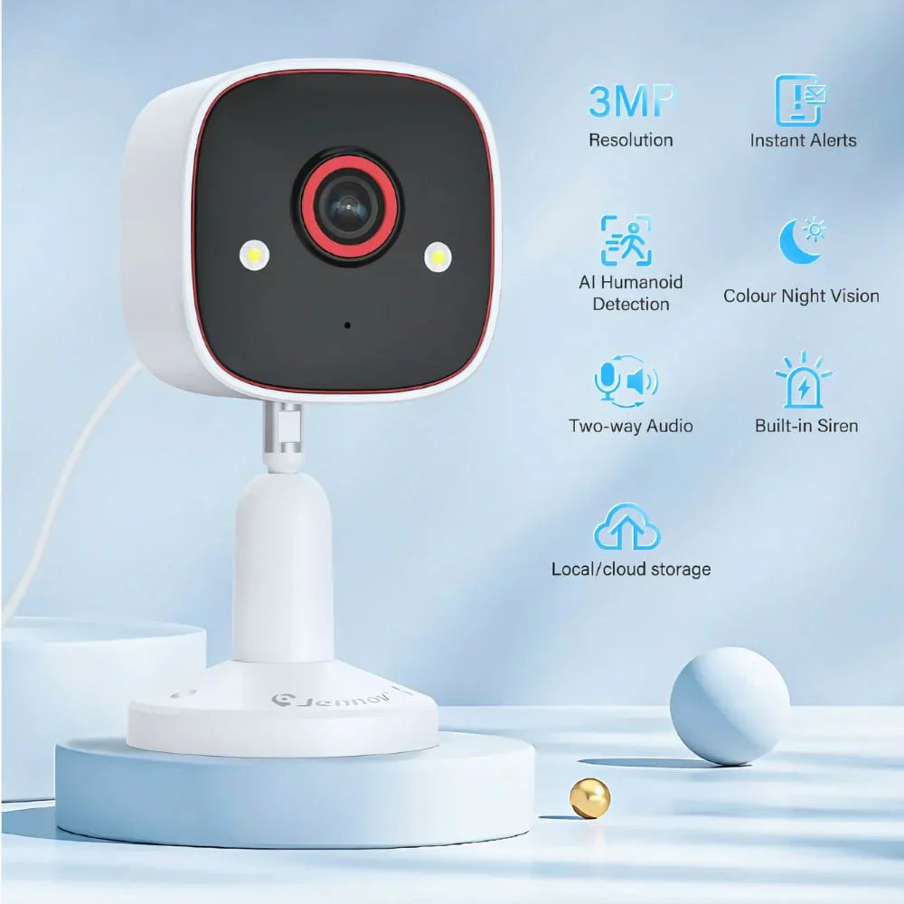 Raxiva-home security surveillance camera two way microphone