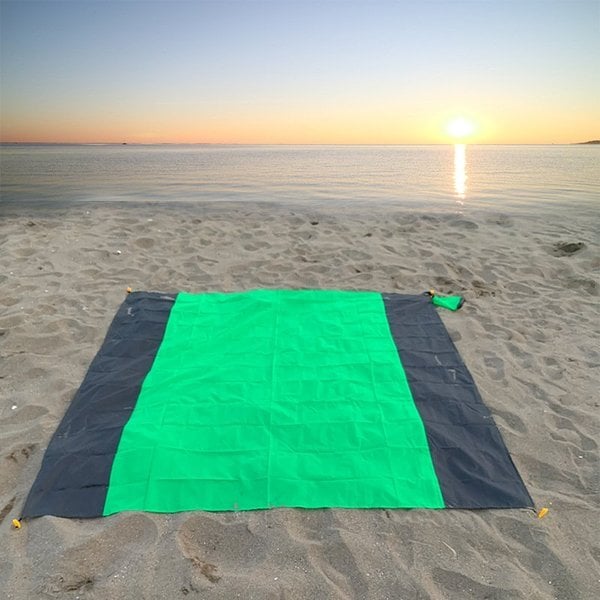 Raxiva-couverture de plage etanche sable 5 8 adultes