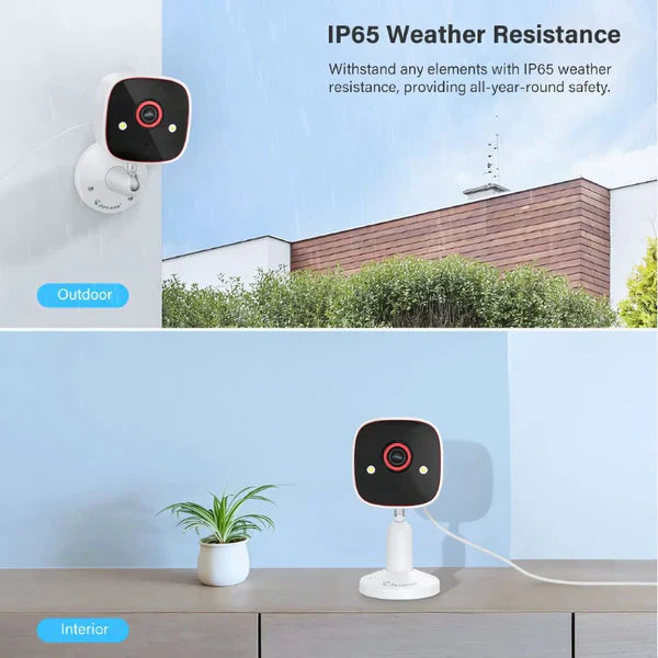 Raxiva-home security surveillance camera two way microphone