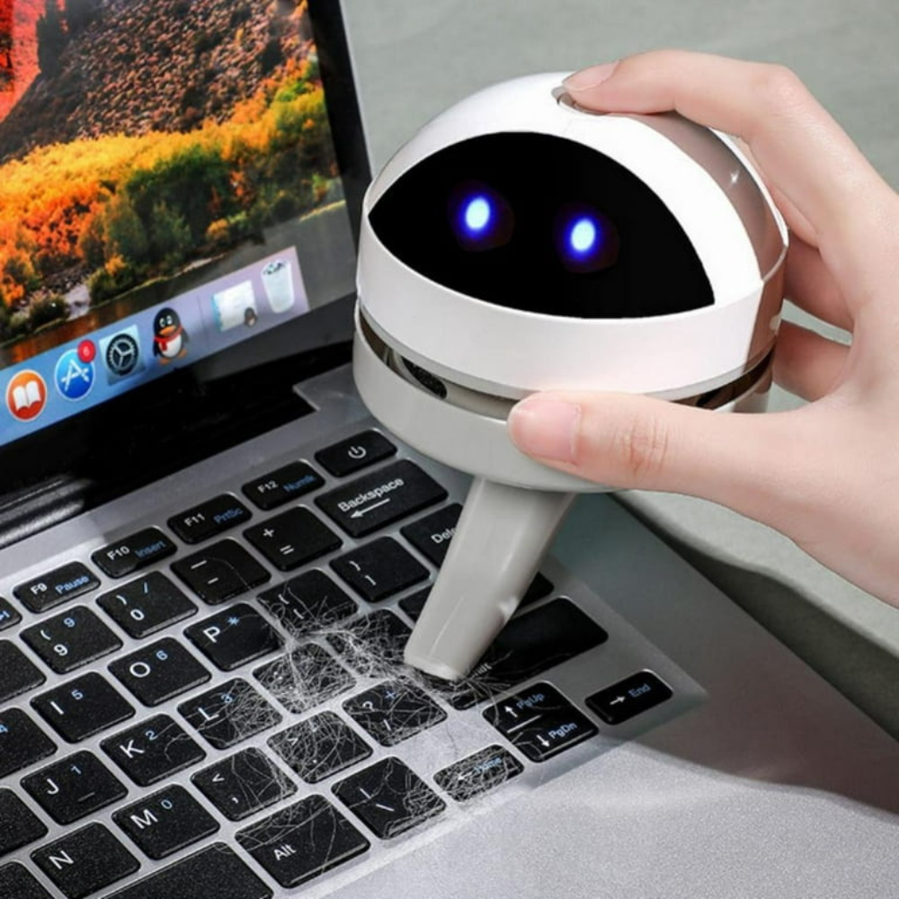 Raxiva-compact usb charging mini desk vacuum cleaner