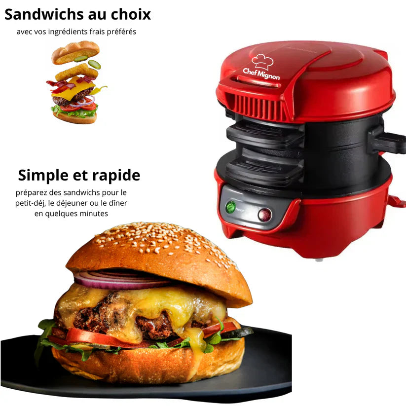 Raxiva-presse a burger manuel multifonction