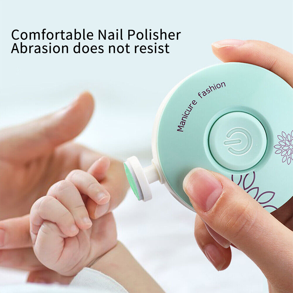 Raxiva-baby nail trimmer with six grinding heads