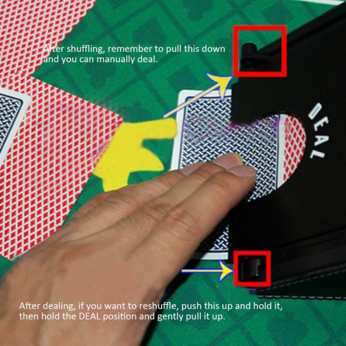 Raxiva-electric card shuffling machine