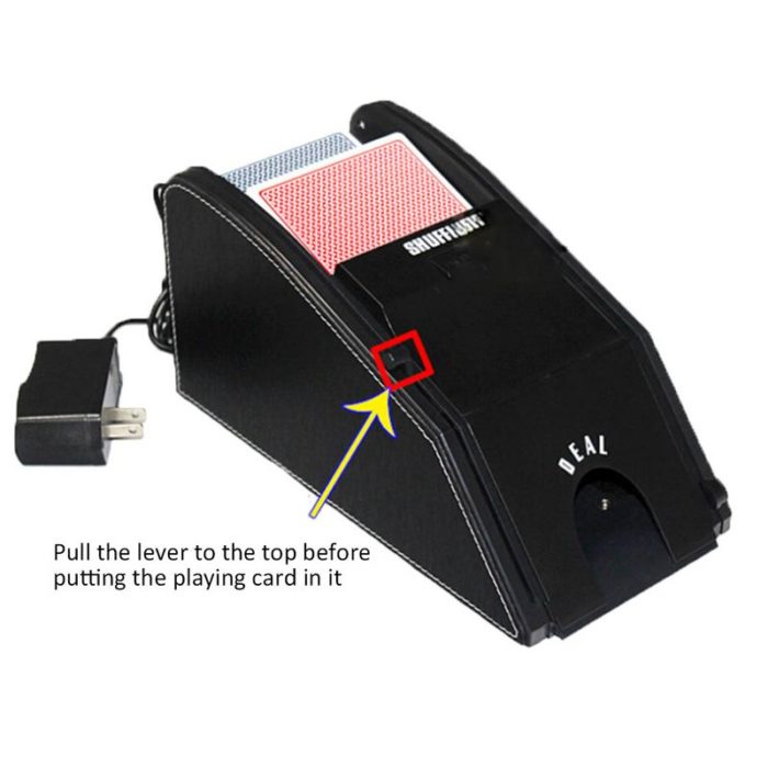 Raxiva-electric card shuffling machine