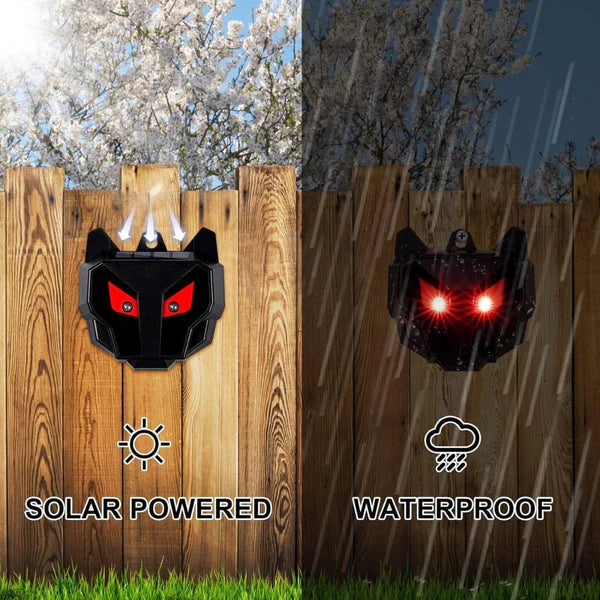 Raxiva-solar powered outdoor nighttime animal repeller 2pcs
