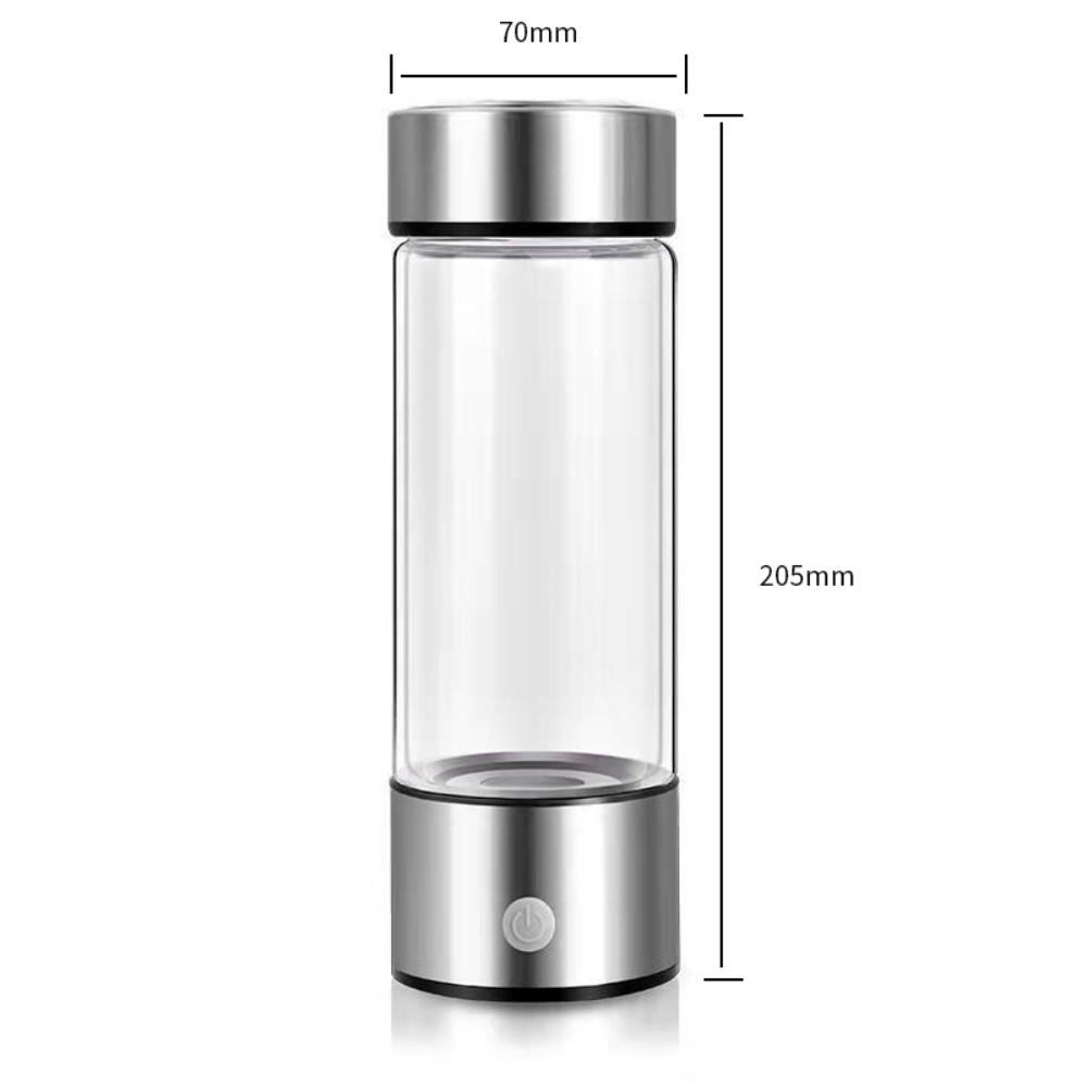 Raxiva-portable 420ml hydrogen water bottle enhance your hydration