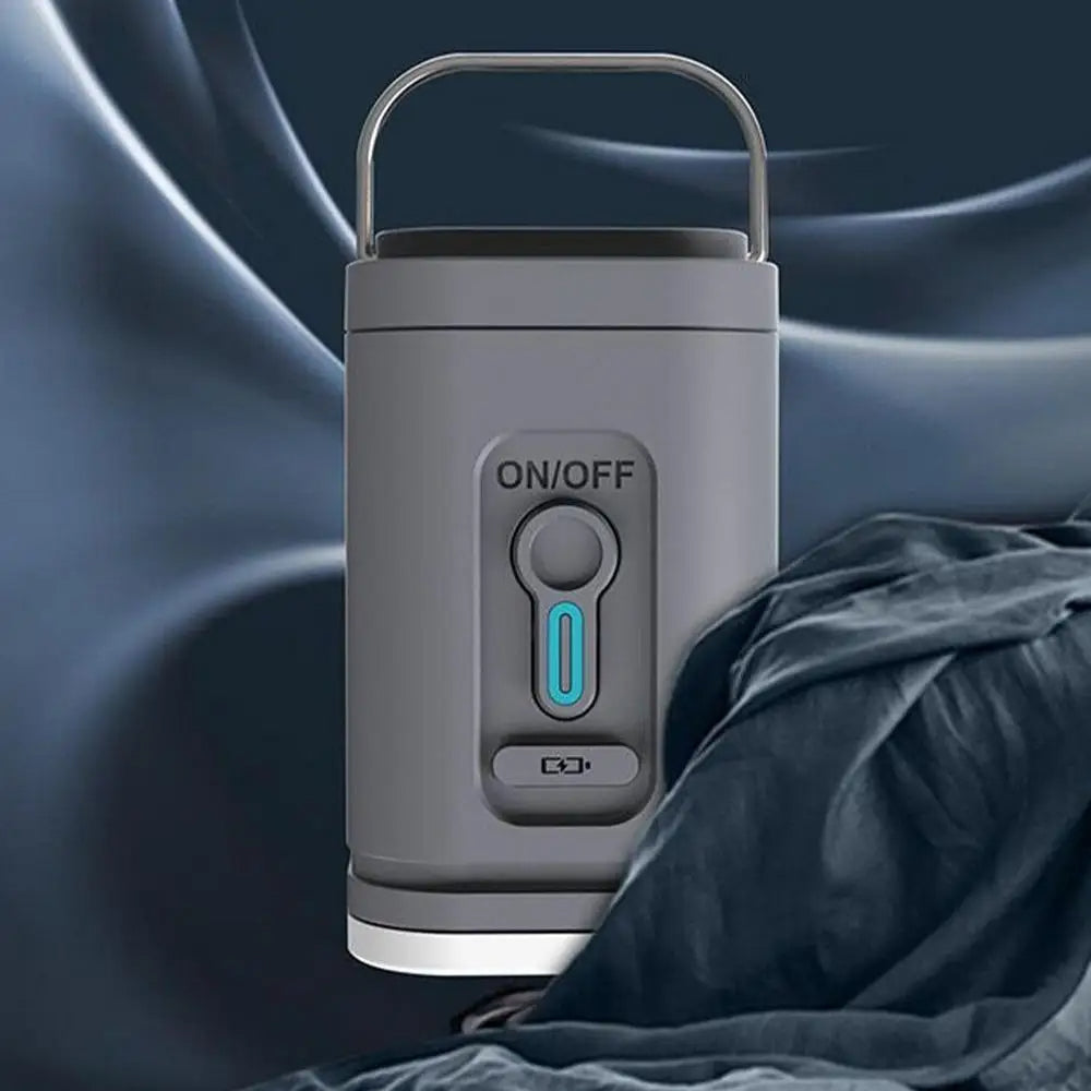 Raxiva - Compact Electric Air Mattress Pump – Mini Inflator with 5 Nozzles, 0.5 Psi/4500Pa Air Compressor for Effortless Inflatable Bed Setup