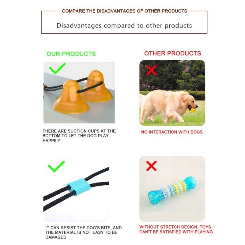Raxiva-dog suction toy