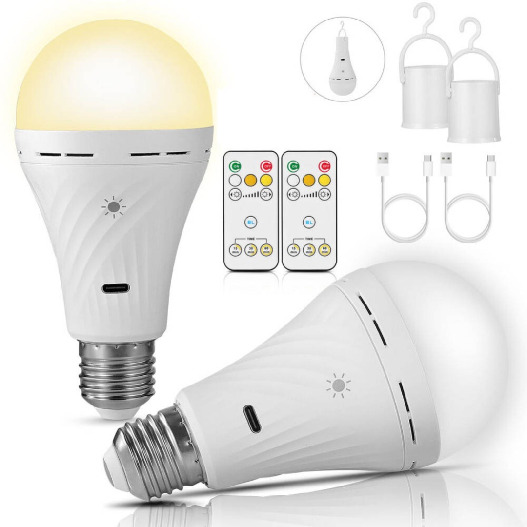 Raxiva-ampoule led rechargeable telecommande pratique economie energie