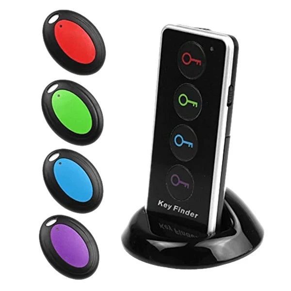 Raxiva-anti lost transmitter for keys wallet 4 in 1 led remote