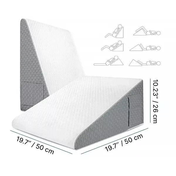 Raxiva-triangle memory foam wedge pillow sleeping
