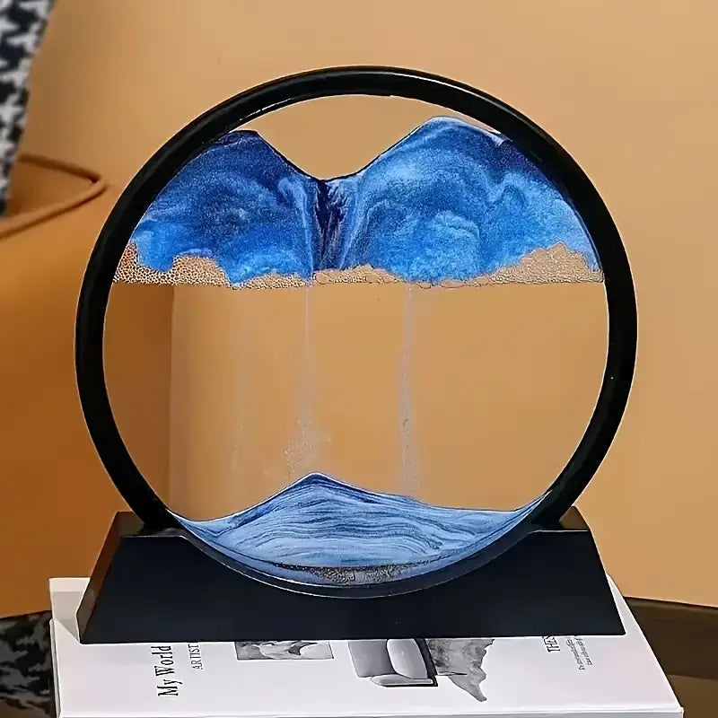 Raxiva-mirage temporel sablier 3d paysage en mouvement