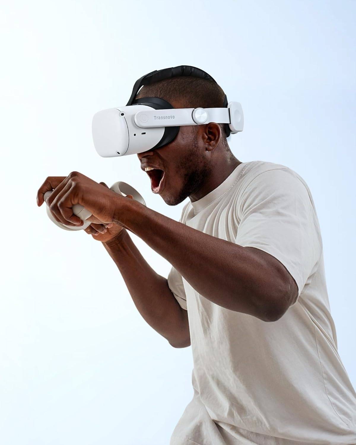 Raxiva-head strap for virtual reality