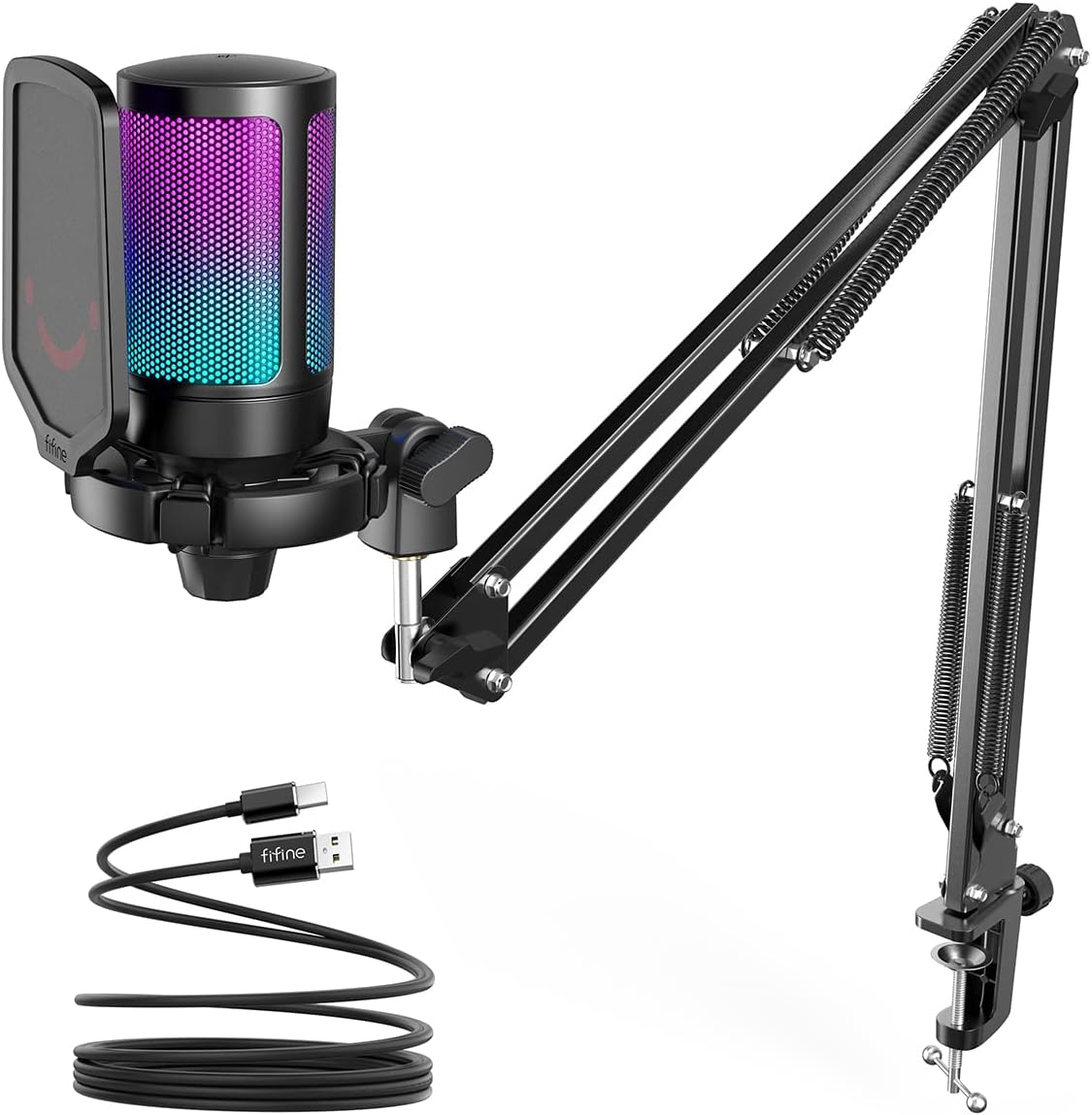 Raxiva-gaming pc podcast condenser microphone