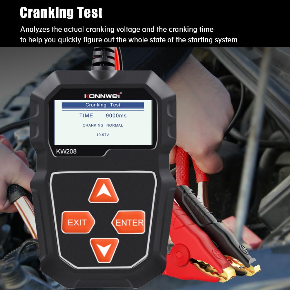 Raxiva-car alternator battery tester