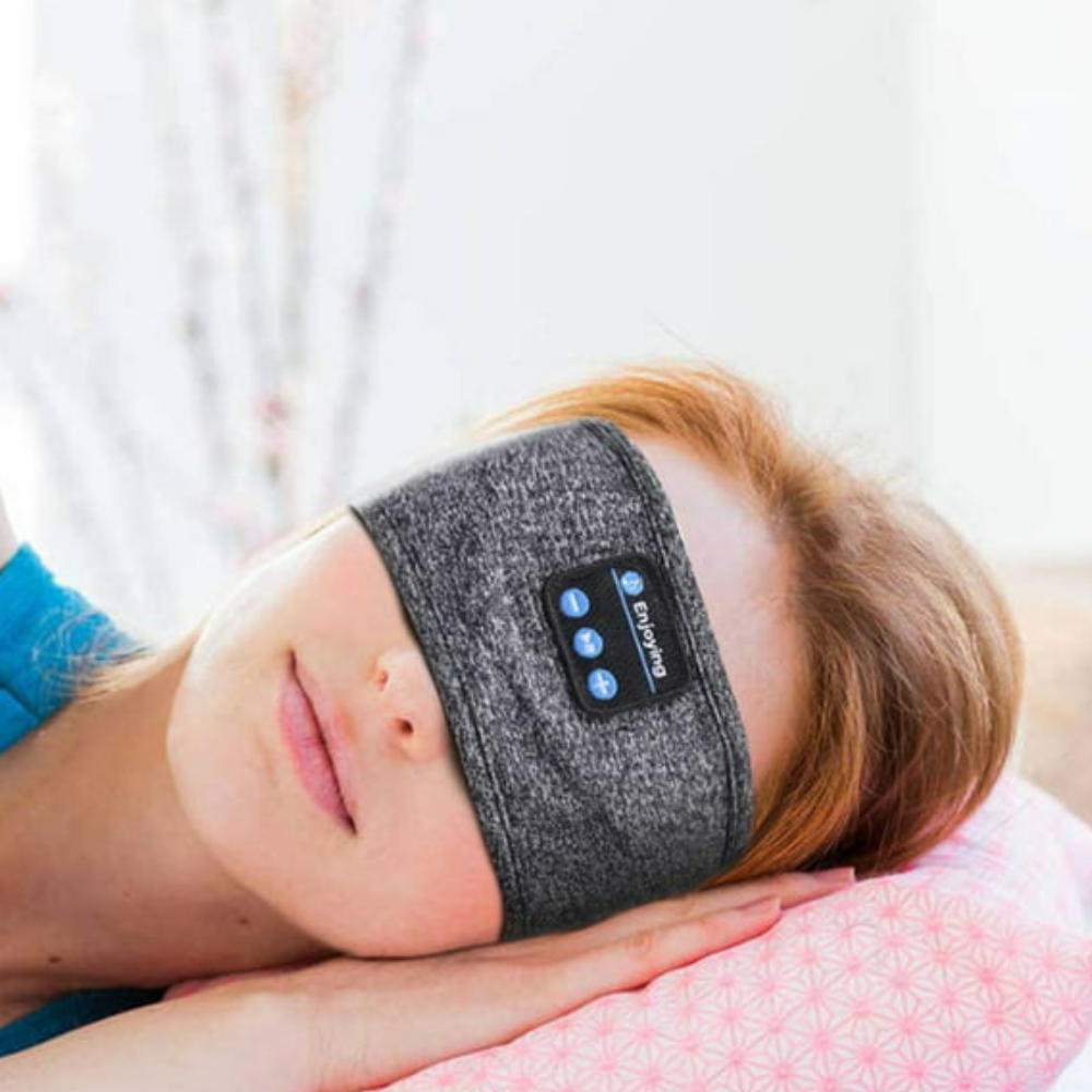 Raxiva-easy wear bluetooth headband sports sleep headphones