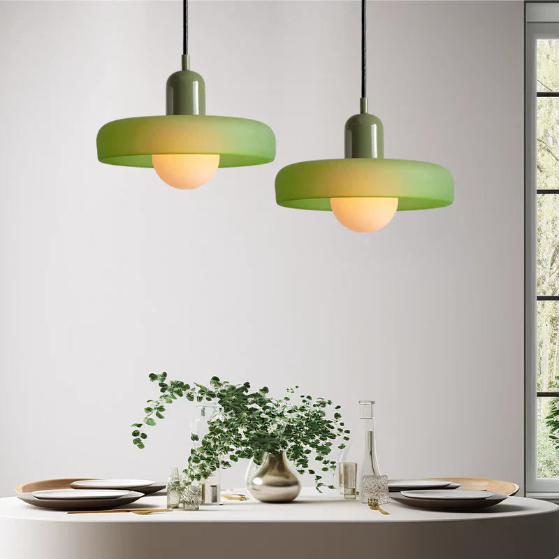 Raxiva-suspension design verre elegante moderne eclairer interieur
