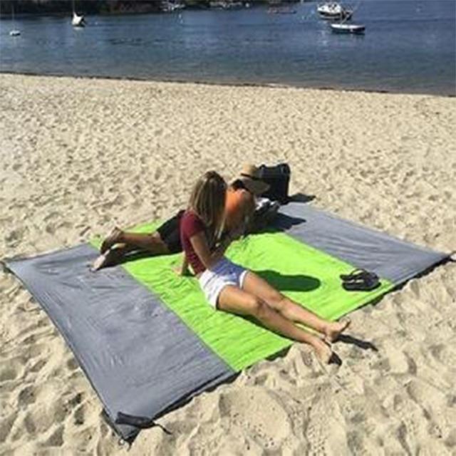 Raxiva-couverture de plage etanche sable 5 8 adultes