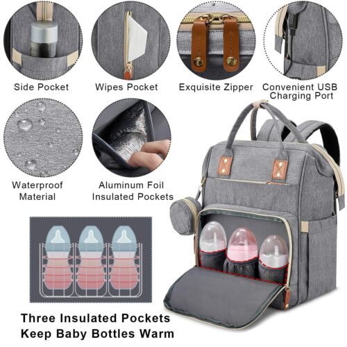 Raxiva-changing bag travel baby crib