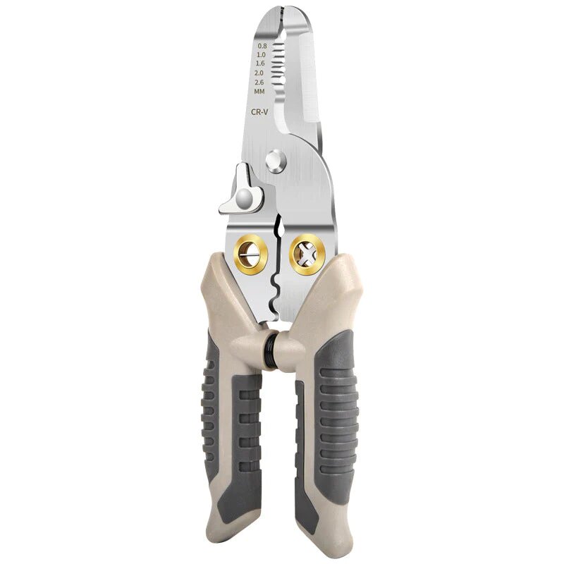 Raxiva-6 in 1 multifunctional wire stripper crimping pliers tool