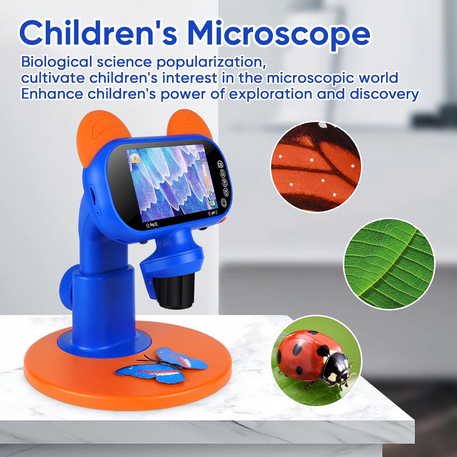 Raxiva-handheld portable digital microscope