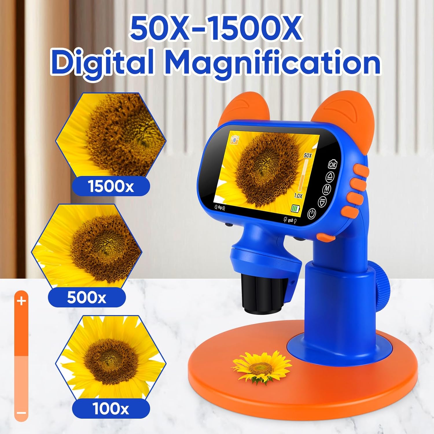 Raxiva-handheld portable digital microscope