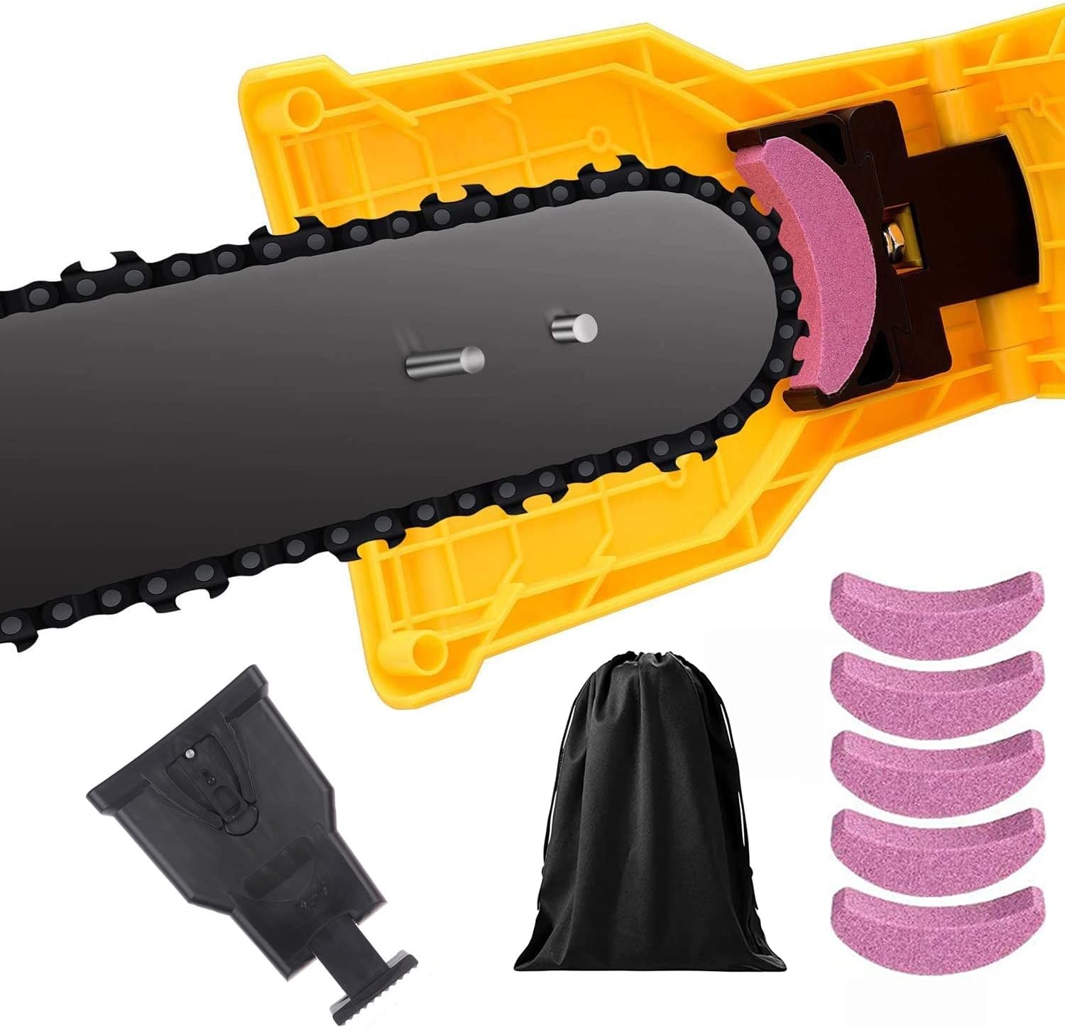 Raxiva-chainsaw tooth sharpener