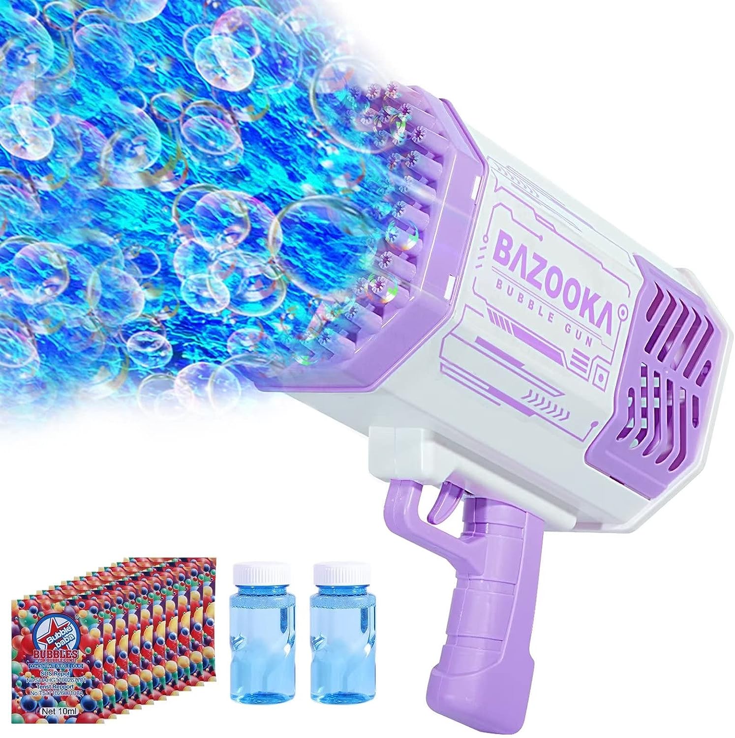 Raxiva-bubble gun blaster toy