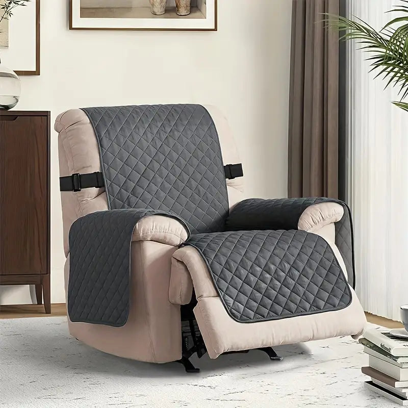 Raxiva-housse fauteuil extensible protection antiderapante confort premium