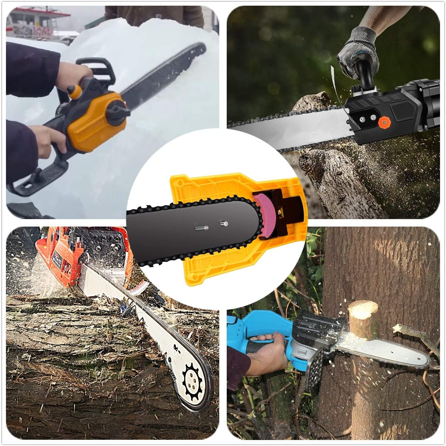 Raxiva-chainsaw tooth sharpener
