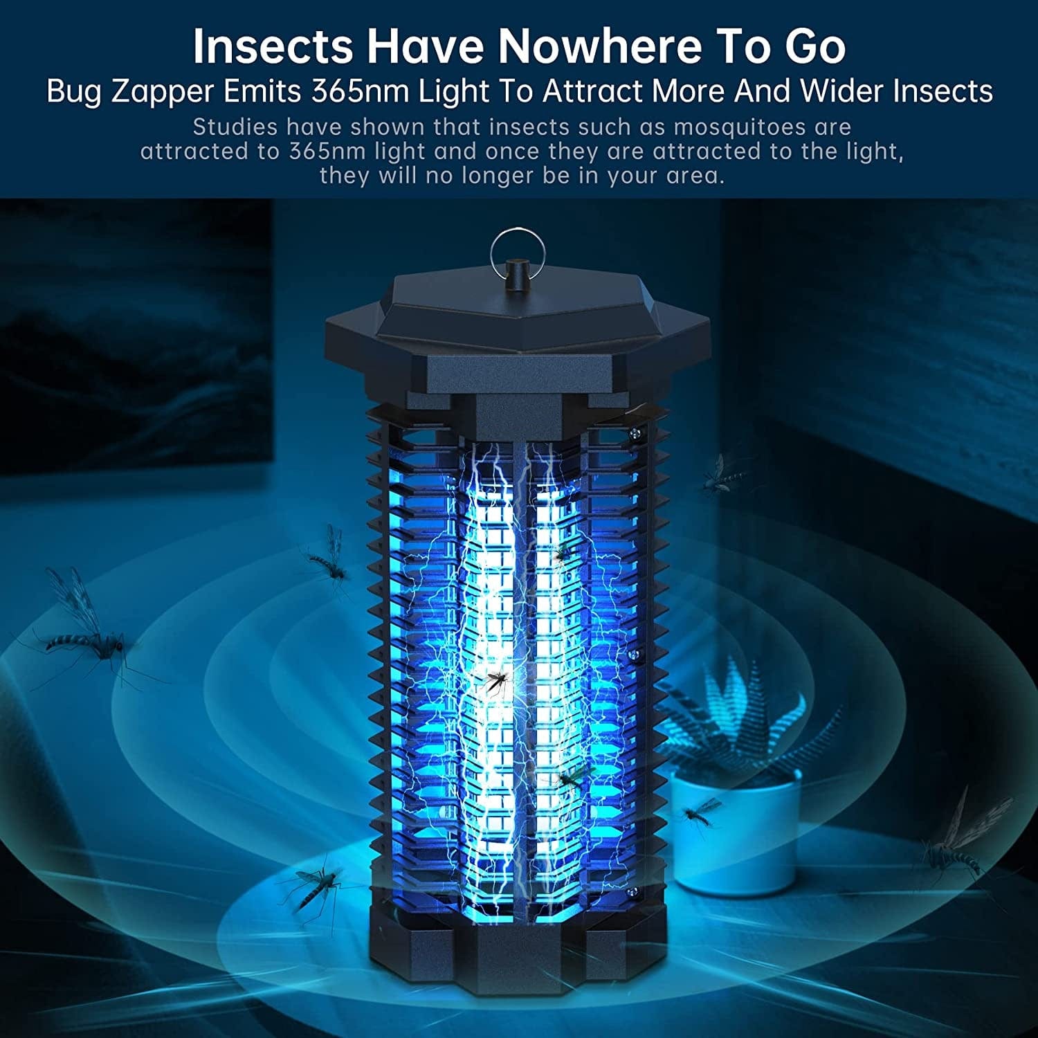 Raxiva-electric bug zapper lamp