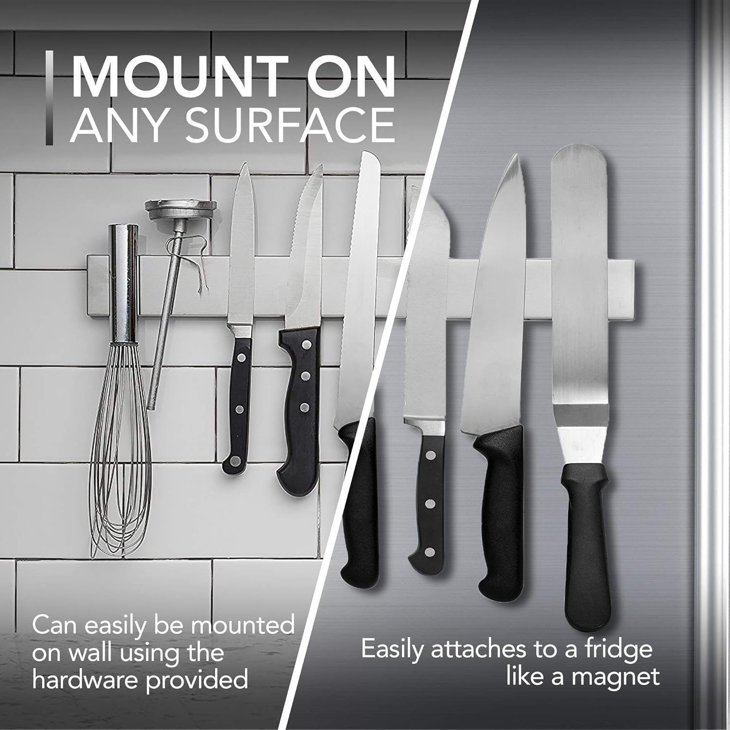 Raxiva-14 inch magnetic knife and tools holder