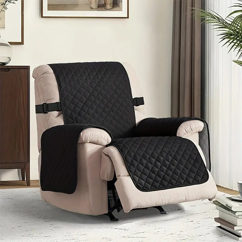 Raxiva-housse fauteuil extensible protection antiderapante confort premium