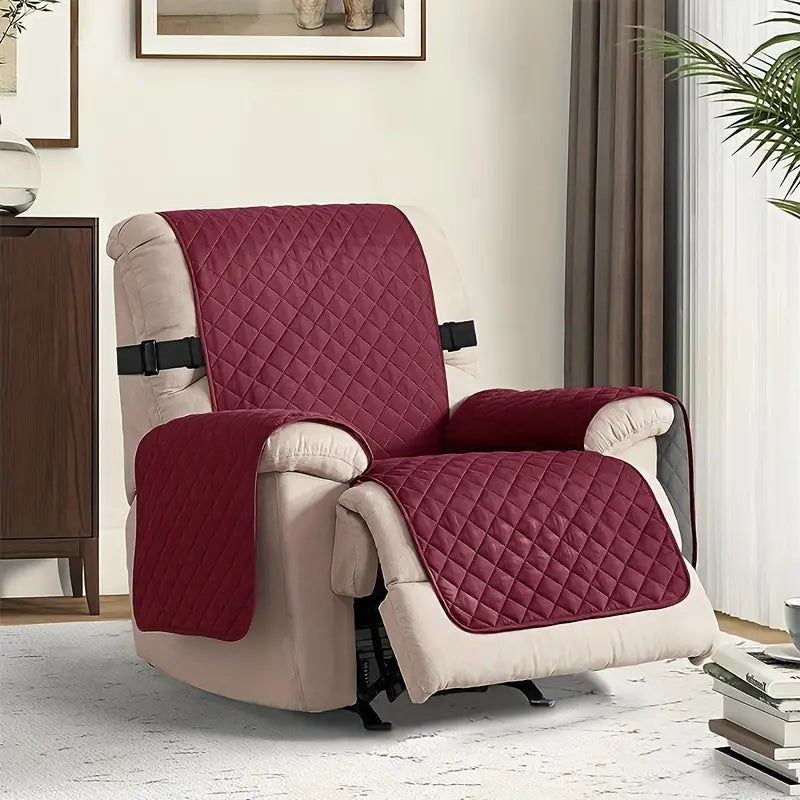 Raxiva-housse fauteuil extensible protection antiderapante confort premium
