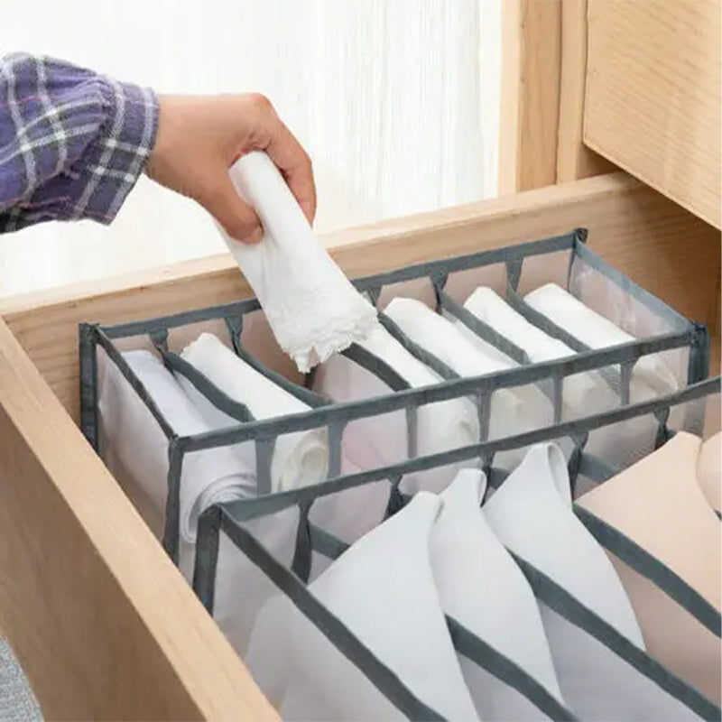 Raxiva-sousobox panier organisateur pliable sous vetements 3 pcs