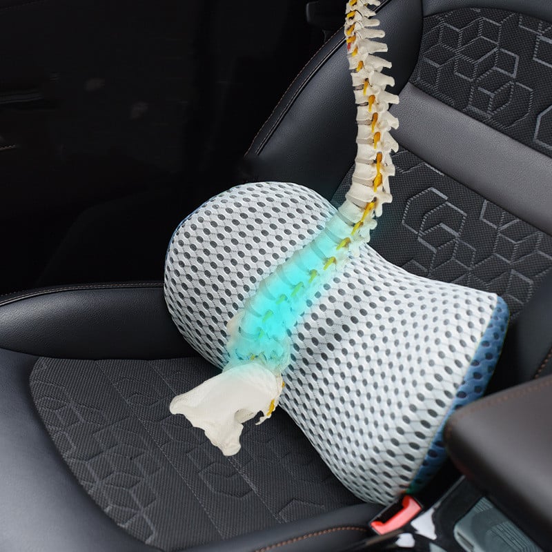 Raxiva-orthopedic lumbar support cushion