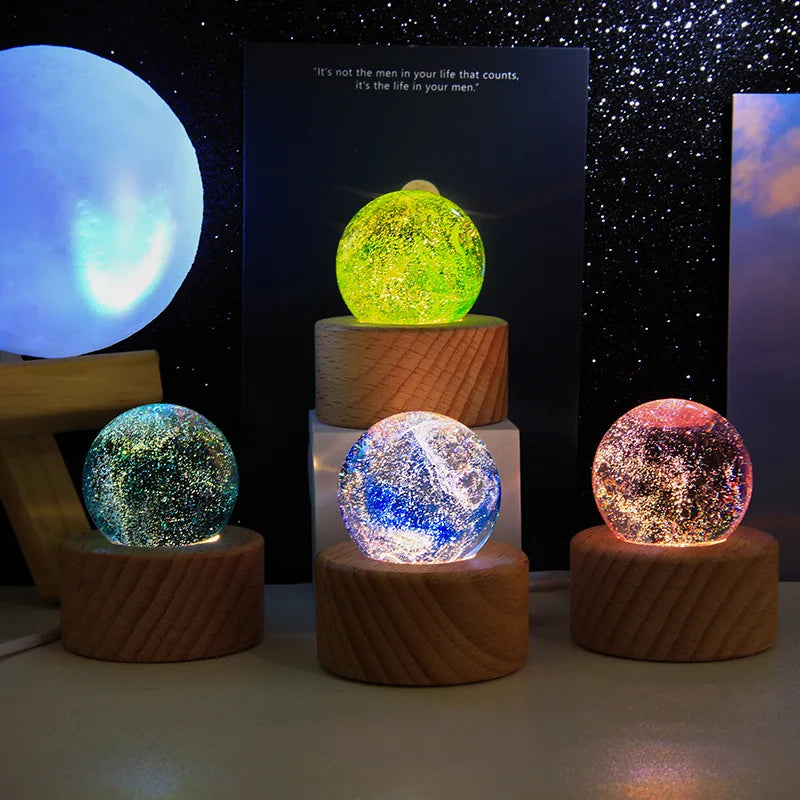 Raxiva-lampe boule 7 chakras led
