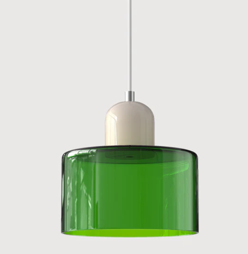 Raxiva-luminosa lampe suspendue en verre