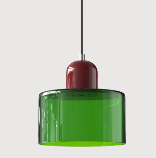 Raxiva-luminosa lampe suspendue en verre