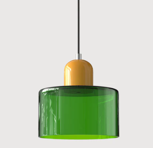 Raxiva-luminosa lampe suspendue en verre
