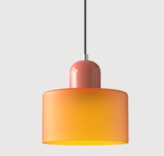 Raxiva-luminosa lampe suspendue en verre