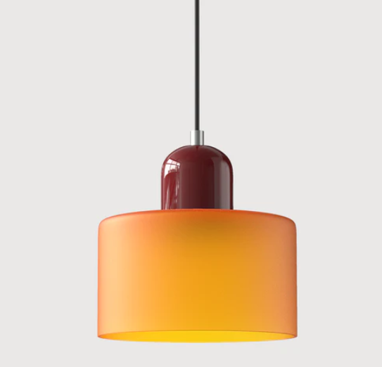 Raxiva-luminosa lampe suspendue en verre