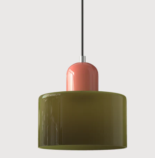Raxiva-luminosa lampe suspendue en verre