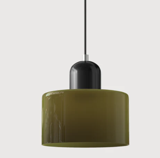 Raxiva-luminosa lampe suspendue en verre