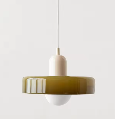 Raxiva-suspension design verre elegante moderne eclairer interieur