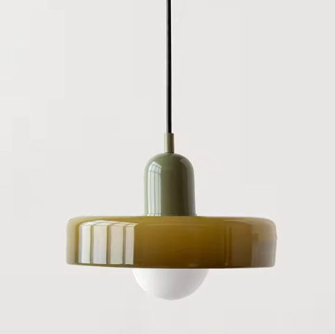 Raxiva-suspension design verre elegante moderne eclairer interieur